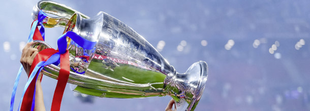 Der UEFA Champions League-Pokal