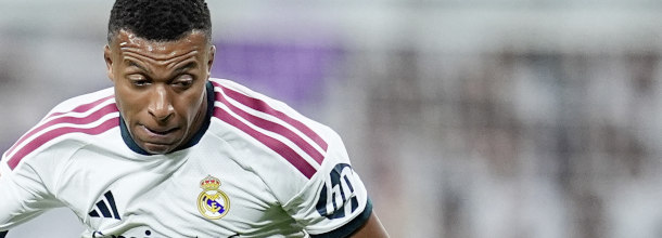 Real Madrid Fussballstar Mbappe im Einsatz in LaLiga